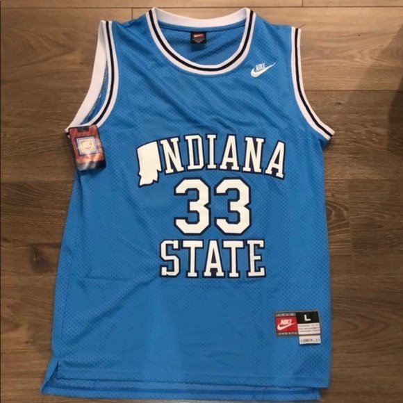 larry bird isu jersey